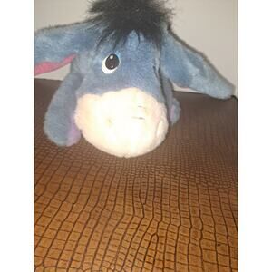 Disney Winnie The Pooh Ask Me More Eeyore Fisher Price Talking Plush 1999 14"